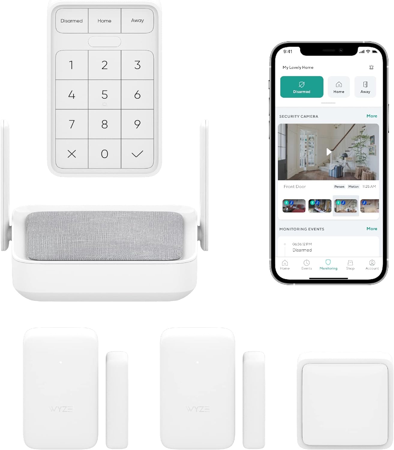 Wyze Sense v2 home security sensors